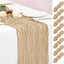 8 Caminos Mesa Beige 10ft Gasa Bohemia Rústica Boda Fiesta