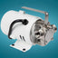 Bomba utilitaria de latón 360gph 115v color blanco