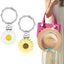 2 Clips Sombrero para Bolsa Equipaje Evita Pérdidas