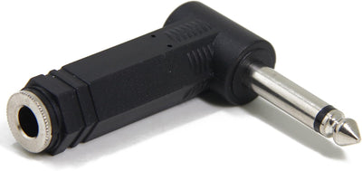 2 Adaptadores TS Macho 1/4pulg a Hembra TS 1/4pulg para Guitarra