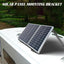 Soportes paneles solares 14-27pulg techo caravana