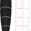 12 Pzas Pad Tracción SUP EVA con cola Kicker 3M Negro/Azul