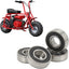 Set 4 rodamientos acero cromado para CT200U Trail 200