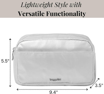 Cosmético bolsillo unisex con organiz. cepillos