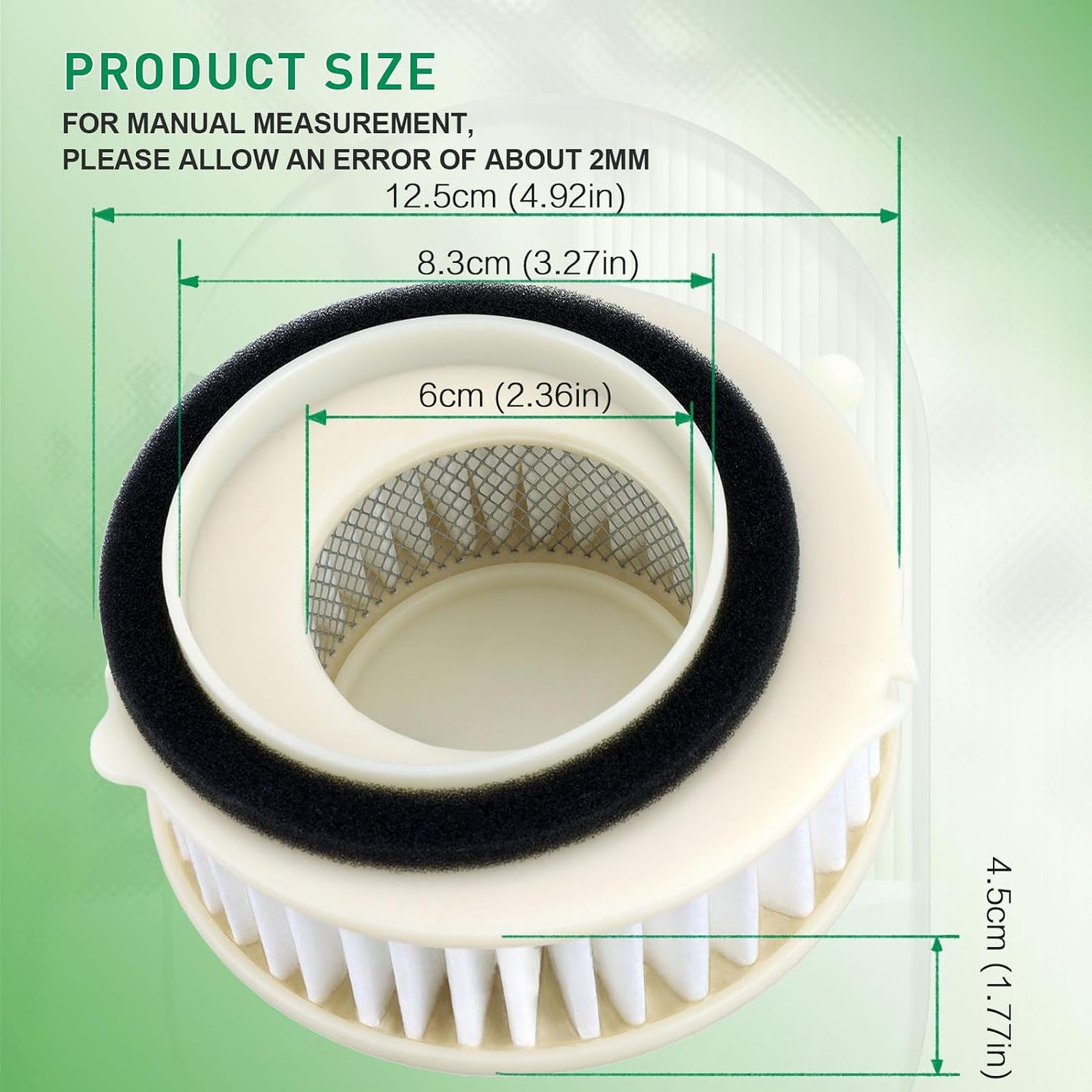 Filtro aire Yamaha V Star 650 XVS650A