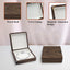 Caja de pulseras de madera vintage para joyas blancas