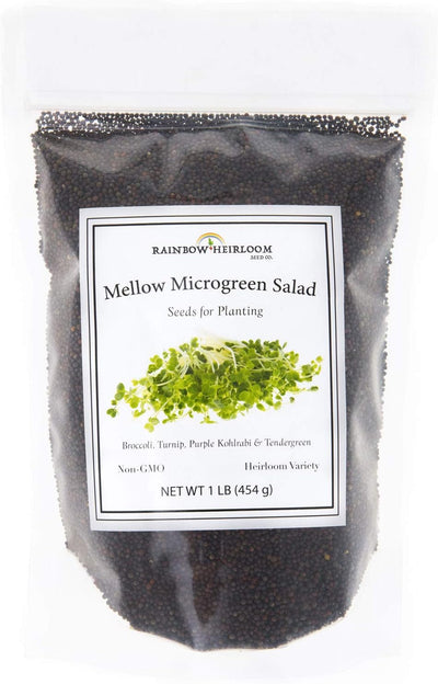 Mezcla ensalada semillas colinabo nabo brócoli bolsa 1lb