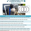 Junta tórica GMX600F comp filtros Hayward S140T