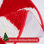 Tapete baño navideño bastón caramelo antiderrap lavable 24x