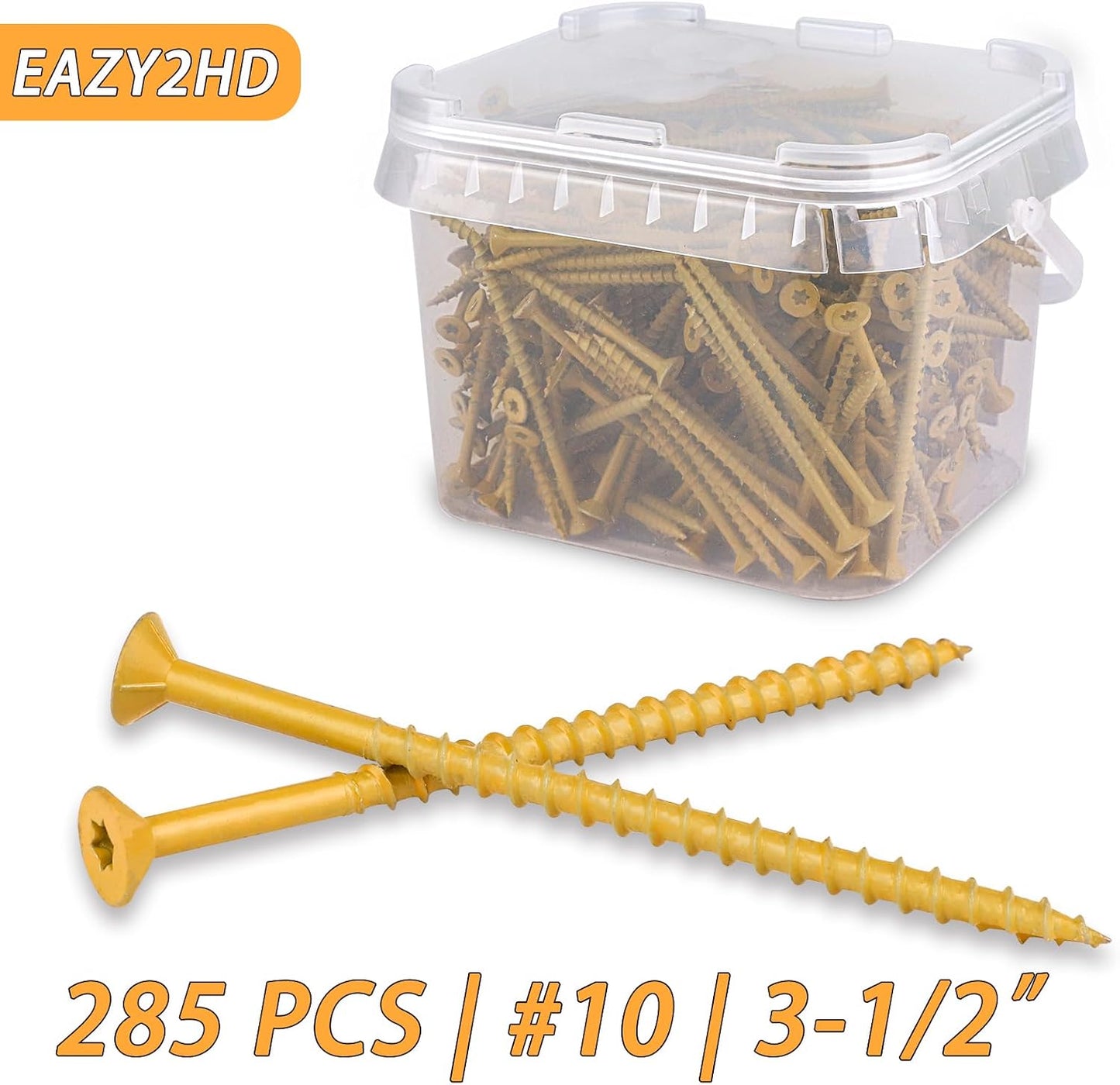 Tornillos madera T25 Star Torx 285pzas acero