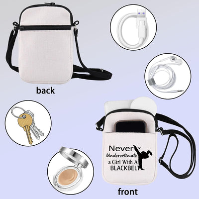 Kit supervivencia karate cinturón negro bolsa entrenamiento