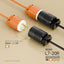 Enchufe L7-20R 20A 277V conector CA hembra grado industrial