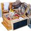 Kit inicio colmena 10 marcos cajas abejas herramientas