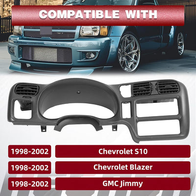 Cubierta bisel moldura tablero Chevy S10 Blazer 98-02