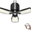 Luces garage sensor movimiento LED 8000lm deformables
