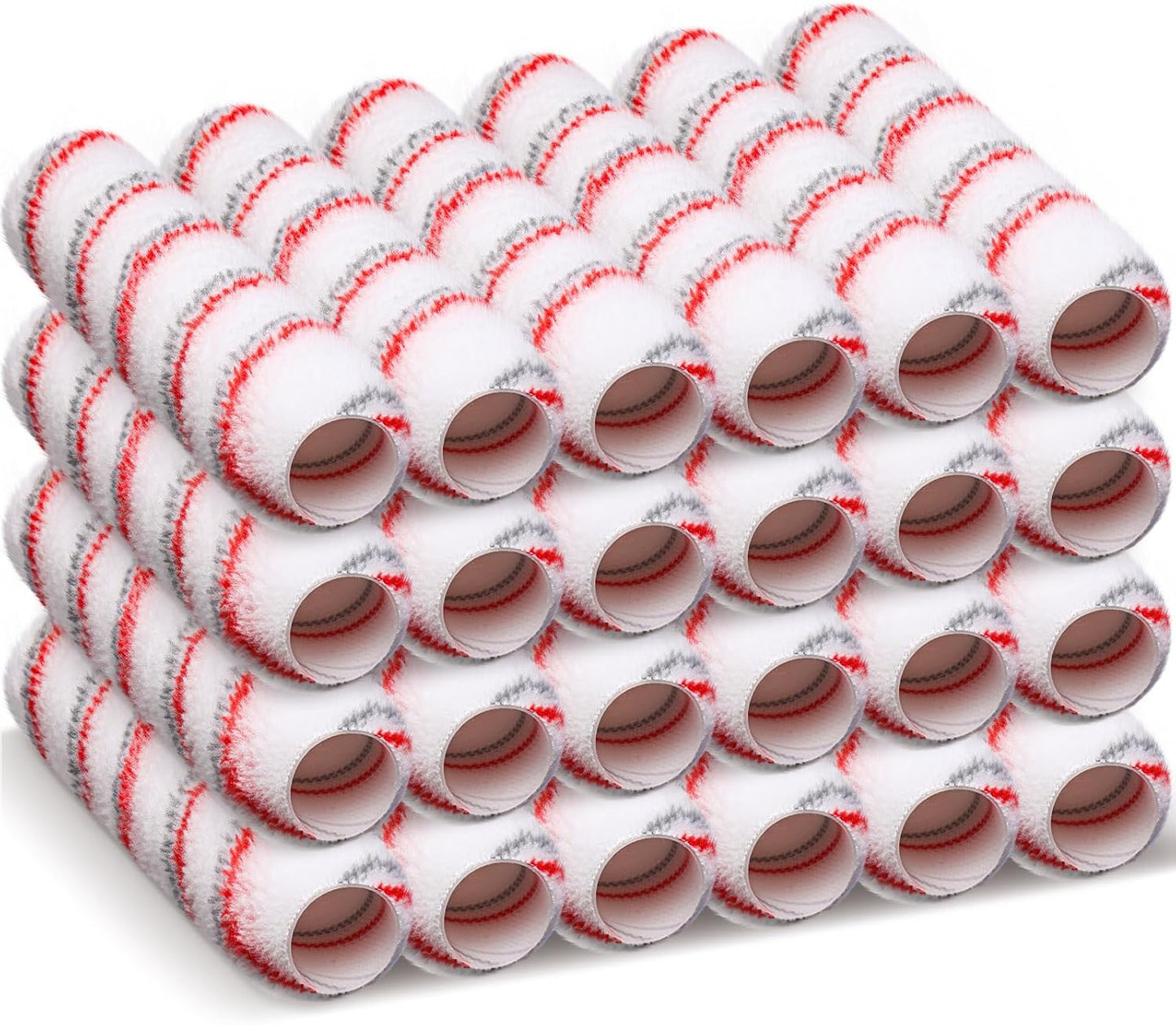 24 Fundas Rodillo Pintura 9x1/2pulg Microfibra