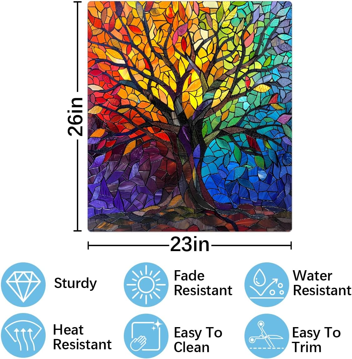 Cubierta magnética lavavajillas diseño árbol de la vida