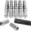 32 Pzas Tuercas M14x1.5 Cromadas Rueda Ford F250 Chevy
