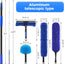 Kit plumero 26ft ventilador aluminio 5-20ft 5 cabezales versátil