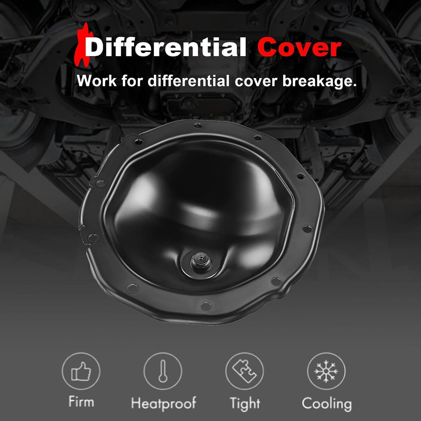 Tapa diferencial trasero comp Chevrolet Silverado 98-08