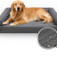 Cama perro grande 42pulg funda lavable espuma ortopédica XL