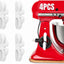 4 Organiz. Cables Electrodomésticos Cocina Blanco