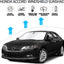 Parasol parabrisas Honda Accord plegable bloquea UV