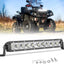 Barra luz LED 10pulg 50W para ATV UTV camioneta impermeable