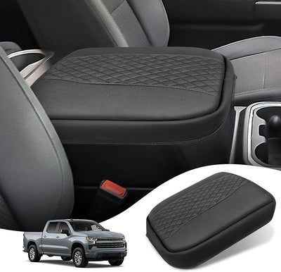Funda consola central Chevy Silverado 19-26 negro antiarañazos