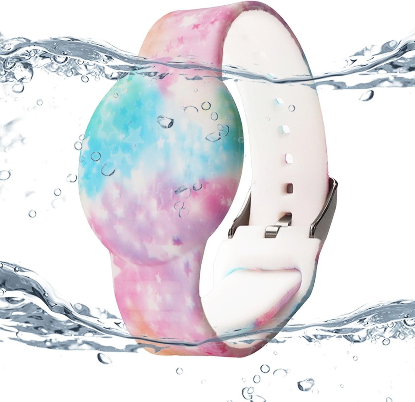 Pulsera AirTag para niños silicona con impresión oculta