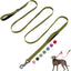 Correa perro 10ft 2 asas acolchadas reflectante