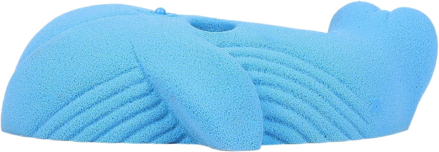 Sostén escalada roca ballena XL atornillada azul para niños