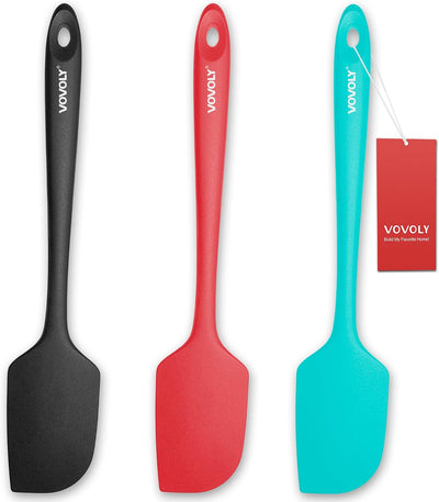 3 Espátulas Silicona Cocina Resistentes 600°F