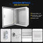 Caja conexiones eléctrica NEMA 4X IP66 20x16x8 pulg