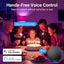 4 Bombillas Led Inteligentes RGB con Alexa y Google