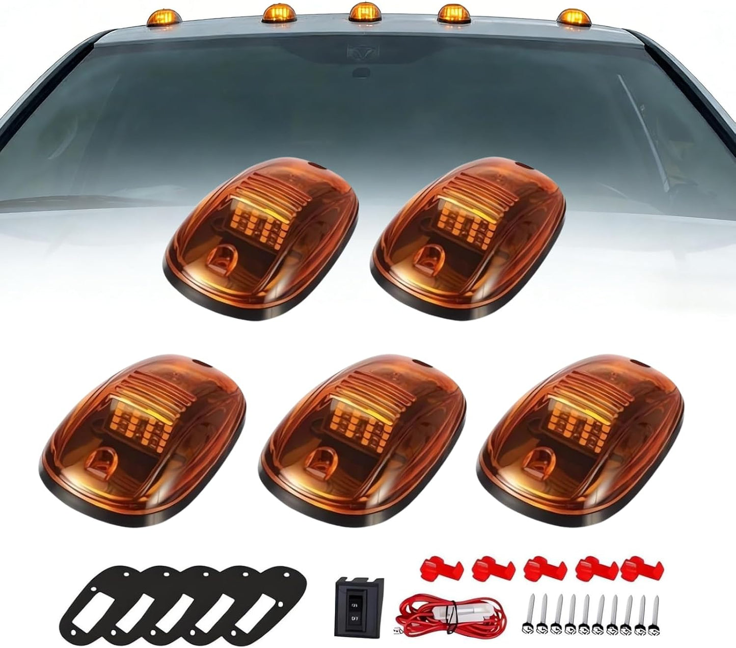 5 Luces techo cabina Dodge Ram 2018