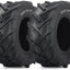 2 Neumáticos sin cámara 16x6.5-8 Alta Tracción Turf Saver