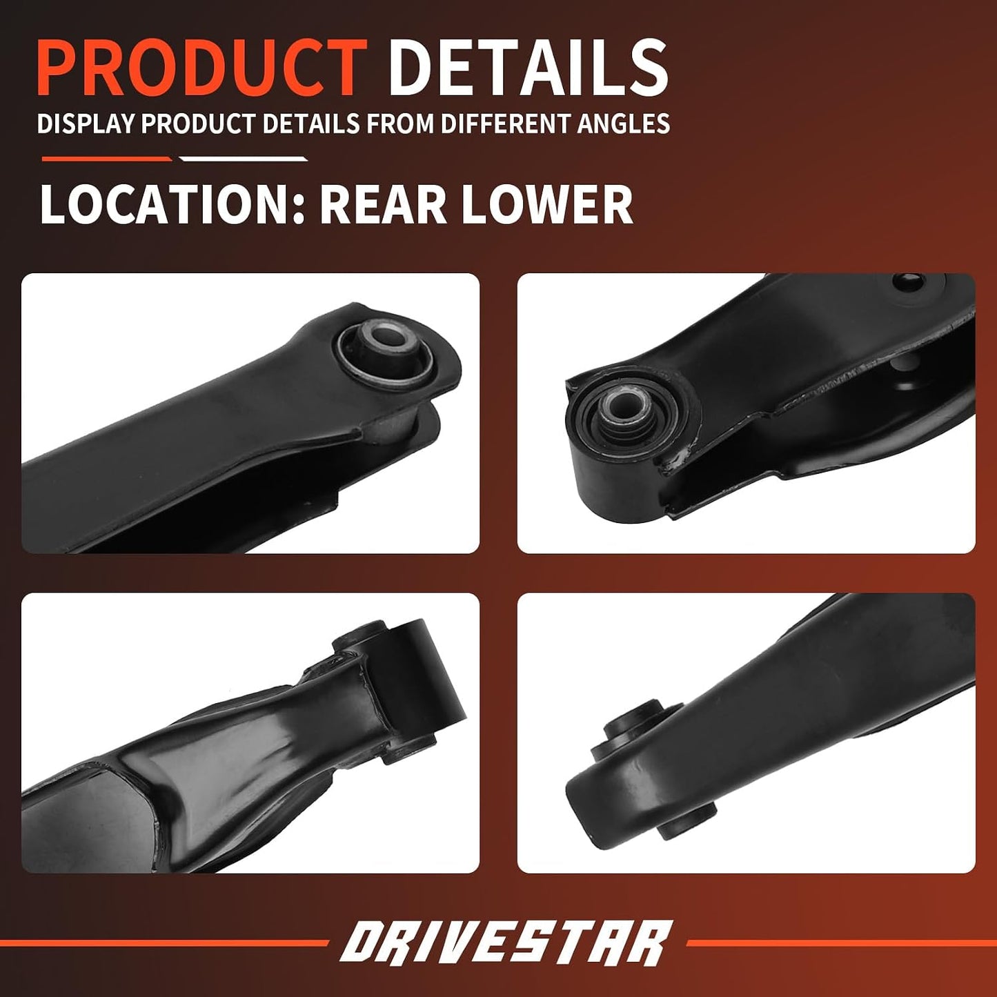 Brazos control traseros jeep compass/patriot 2007-2011 2pzas