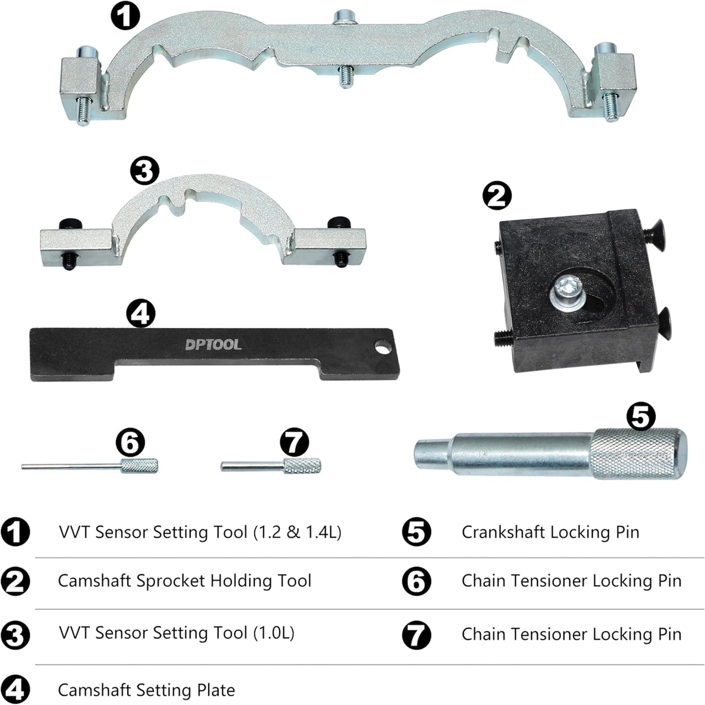 Kit herramientas sincronización motor turbo Chevy 09-20