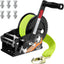 Cabrestante remolque 3500lb correa 33ft trinquete 4:1