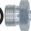 Adaptador 8AN a 3/8 pulg manguera conector púas