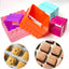 Set cortadores galletas y pastel plástico varios tamaños