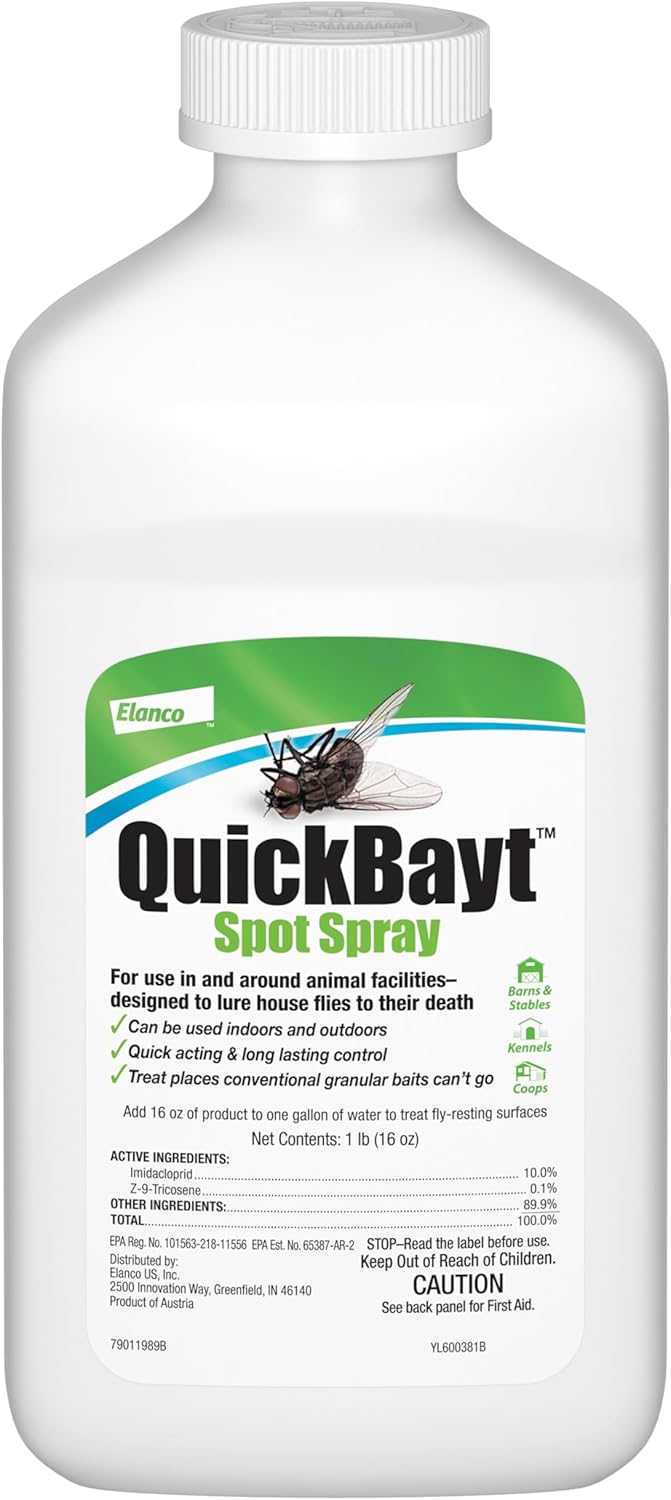 Spray para control de moscas granjas y entornos rurales 1lb