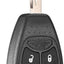Llavero repuesto Dodge Ram Durango Charger Jeep Wrangler
