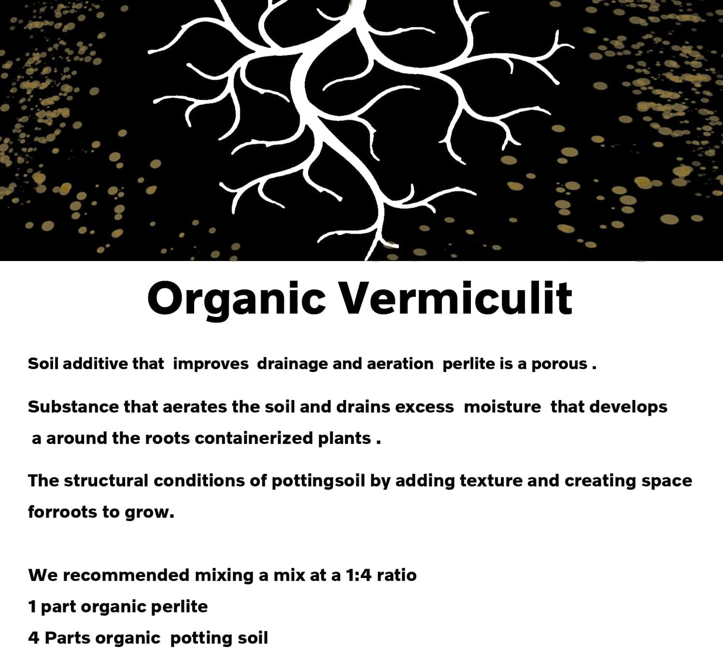 Vermiculita hortícola profesional 5qt