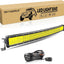 Barra luz LED curvada amarilla 32pulg IP67 para camiones