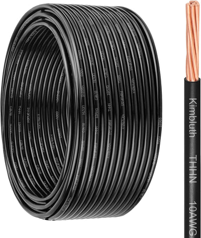 Cable cobre trenzado 10 AWG 600V forro nailon residencial