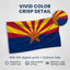 Bandera Arizona nailon 4x6ft fabricada EE.UU.