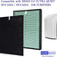 Set 2 filtros H13 True HEPA para RabbitAir BioGS 2.0