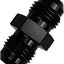Adaptador manguera acoplador 6AN aluminio negro